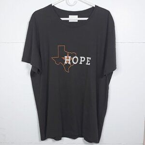 Billy Reid Brown and Gray Short Sleeve Tee